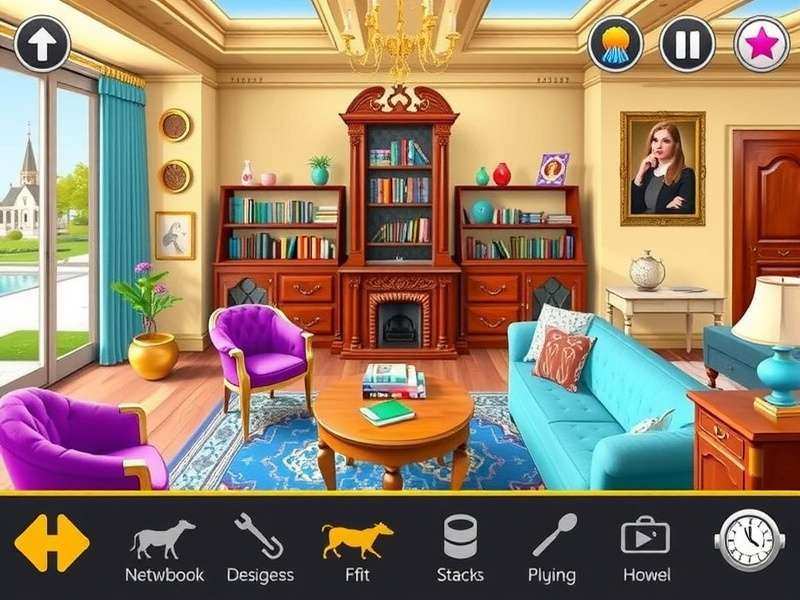 Majestic Mansion Makeover Gameplay Screenshot